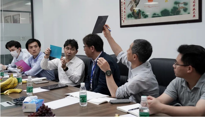 爱普生代表团莅临LEWIN乐玩总部参观交流